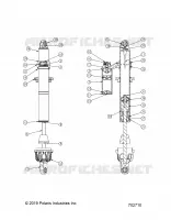 SUSPENSION, FRONT SHOCK INTERNALS