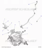 DRIVE TRAIN, MAIN GEARCASE MOUNTING