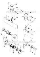 PISTON AND CRANKSHAFT SPORT (4912701270035A)