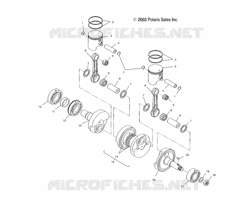 PISTON   CRANKSHAFT
