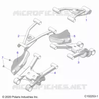 REAR SUSPENSION CONTROL ARMS