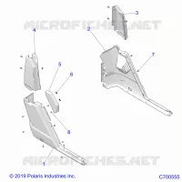 REAR BODYWORK FENDERS