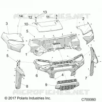 HOOD AND FRONT FACIA
