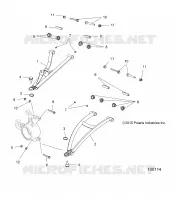 FRONT SUSPENSION A-ARMS