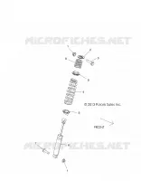 REAR SUSPENSION SHOCK MOUNTING