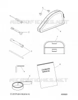 TOOLS, TOOL KIT  AND OWNERS MANUAL