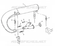 EXHAUST SYSTEM 500 INDY 0982764(A)(B) AND EUROPEAN 500 INDY E982764A (4942104210C005)