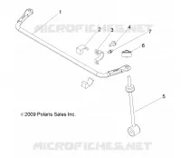 REAR SUSPENSION STABILIZER BAR