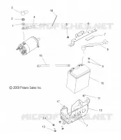 BATTERY AND CABLES