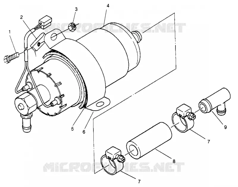 FUEL PUMP 500 EFI 0963774 AND EUROPEAN 500 EFI E963774 (4936183618C012)