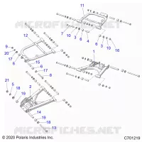 REAR SUSPENSION CONTROL ARMS