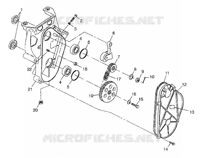 CHAINCASE 500 RMK 0982964 AND EUROPEAN 500 RMK E982964 (4942634263B008)