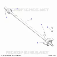 DRIVE TRAIN, REAR PROP SHAFT