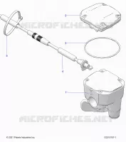 STEERING, CONTROLS, THROTTLE ASM. AND CABLE