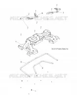 REAR BODYWORK RACK AND HAND GRIPS