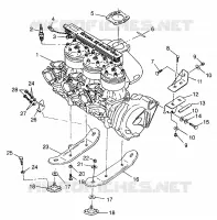 ENGINE MOUNTING SL 780 B974088 AND INTL. SL 780 I974088 (4940924092B001)