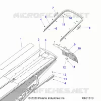 BUMPER, REAR