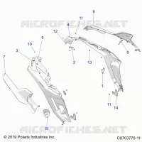 REAR BODYWORK FENDERS