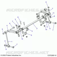 SUSPENSION, FRONT STABILIZER BAR