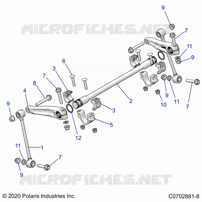 SUSPENSION, FRONT STABILIZER BAR