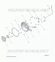 ENGINE, ADAPTER, BELLHOUSING AND CRANK SENSOR
