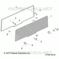 REAR BODYWORK WINDOW
