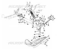 FRONT SUSPENSION AND SKI 440 XCR (4921352135015A)
