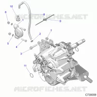 DRIVE TRAIN, MAIN GEARCASE MOUNTING