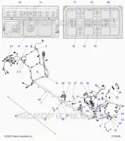 ELECTRICAL, WIRE HARNESS, CHASSIS 