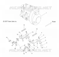 ENGINE, MOUNTING