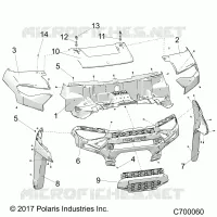 HOOD AND FRONT FACIA