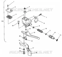 MASTER CYLINDER RXL 0940768 AND RXL TOURING 0940869 (4925062506015A)