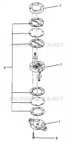 FUEL PUMP STORM 0965782, STORM SKS 0965582,  EURO STORM E965782, EURO STORM (4931593159D008)