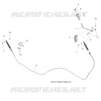 DRIVE TRAIN, SHIFT LEVER AND CABLE