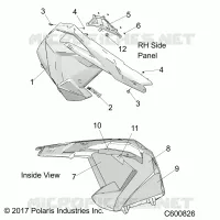 SIDE PANELS, RH