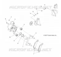 REAR BRAKE CALIPER