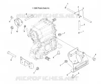 DRIVE TRAIN, MAIN GEARCASE MOUNTING