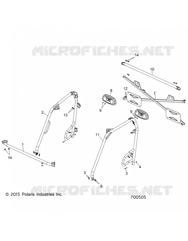 CHASSIS, CAB FRAME