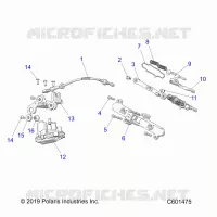 ENGINE, EXHAUST VALVE ASM. AND ACTUATOR