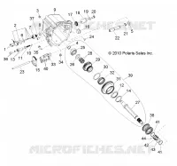 DRIVE TRAIN, MAIN GEARCASE INTERNAL COMPONENTS 2