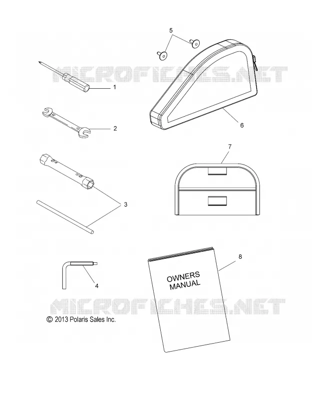 TOOL KIT  AND OWNERS MANUAL