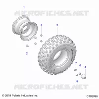 WHEELS, FRONT