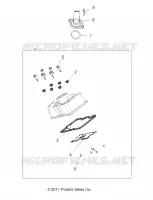 ENGINE, VALVE COVER