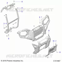 FRONT BUMPER AND MOUNTING