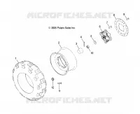 WHEELS, FRONT TIRE AND BRAKE DISC