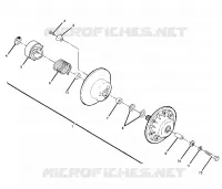 DRIVEN CLUTCH ASSEMBLY (4916331633024A)