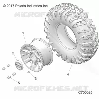 WHEELS, FRONT