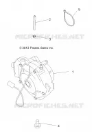 DRIVE TRAIN, FRONT GEARCASE MOUNTING