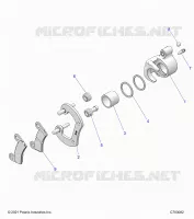 BRAKES, REAR CALIPER