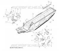 CHASSIS, ASM. AND FOOTRESTS